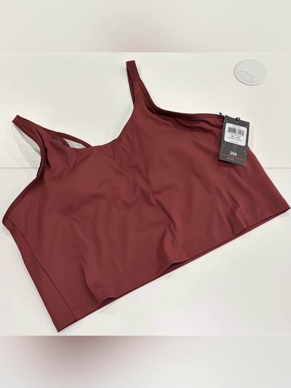 Mountain Hardwear Women's XL Yuba Trail Cami Pluot NWT Tank Racerback